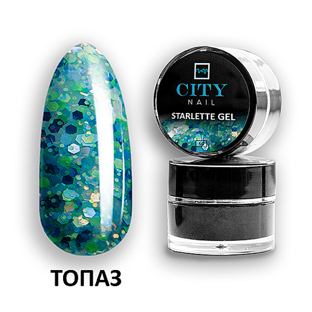 CITY NAIL STARLETTE Gel Топаз