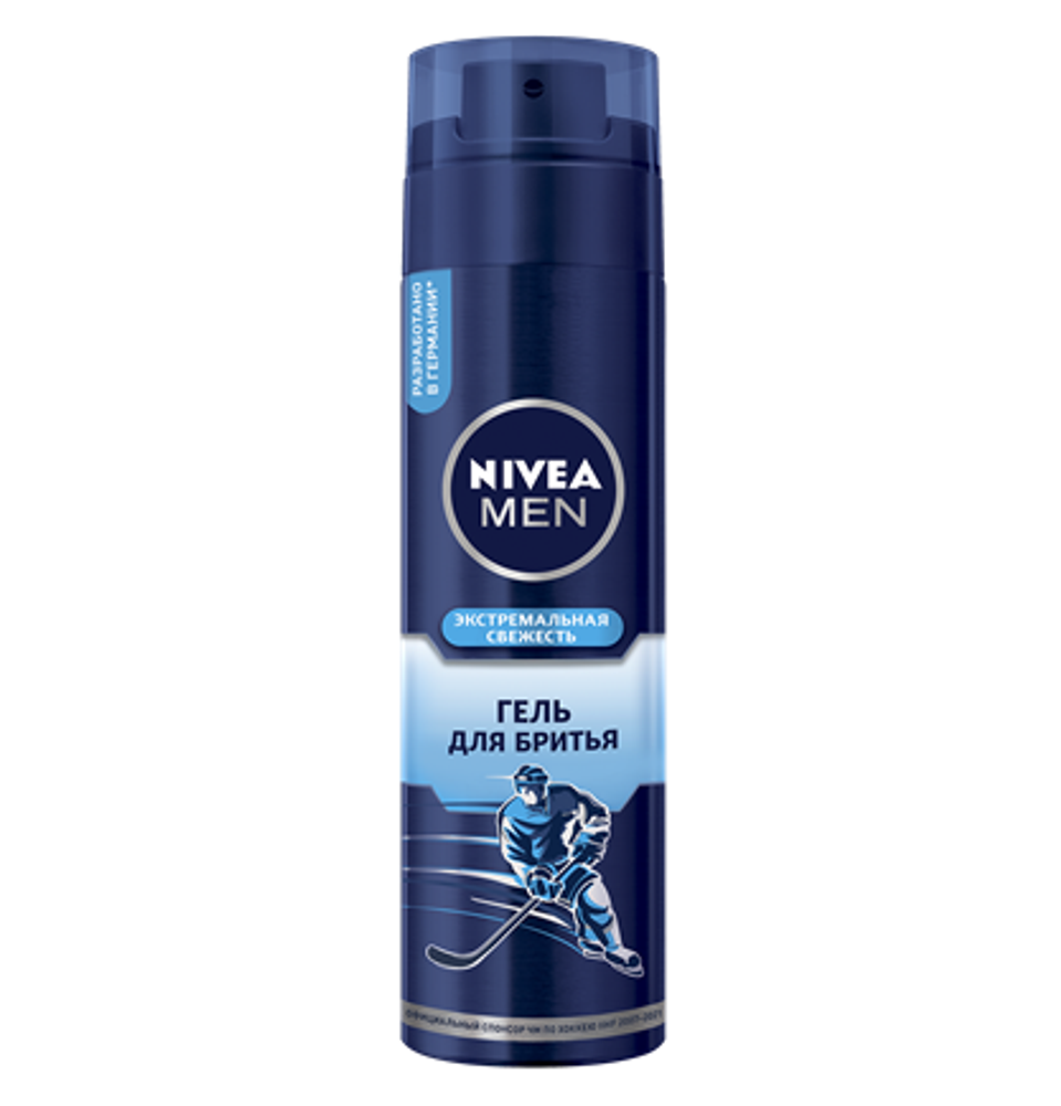 Nivea Men Гель для бритья Экстремальная свежесть, 200 мл