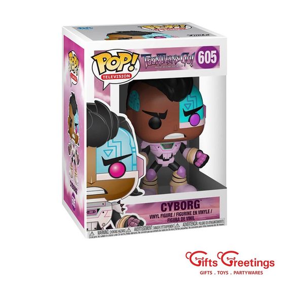 Pop Television Teen Titans GO! 605 Cyborg Funko figure
