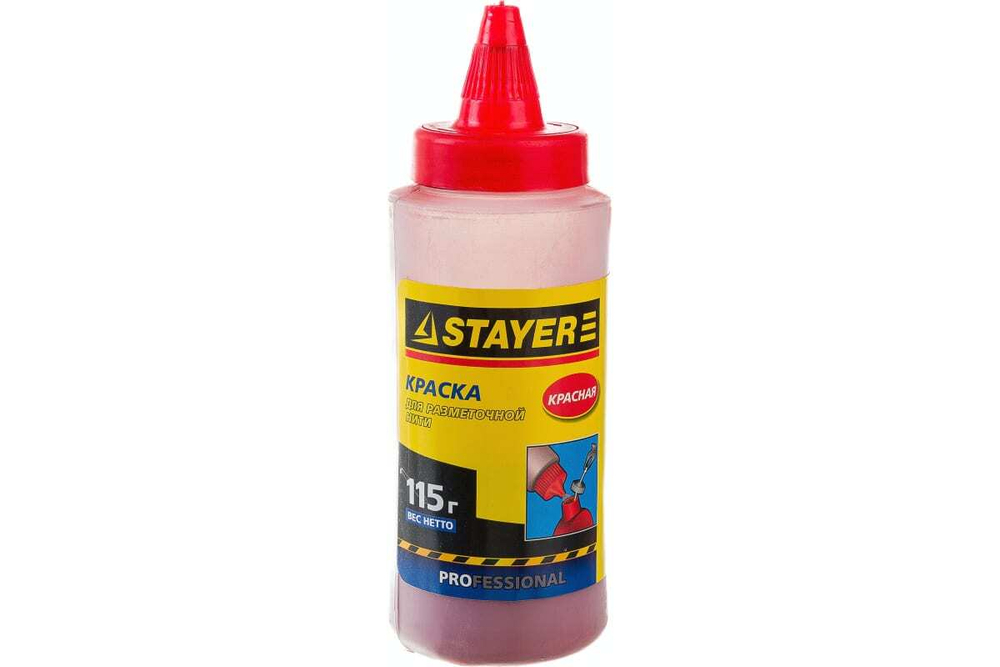 Красная краска для разметочной нити 115 г STAYER 2-06401-2_z01