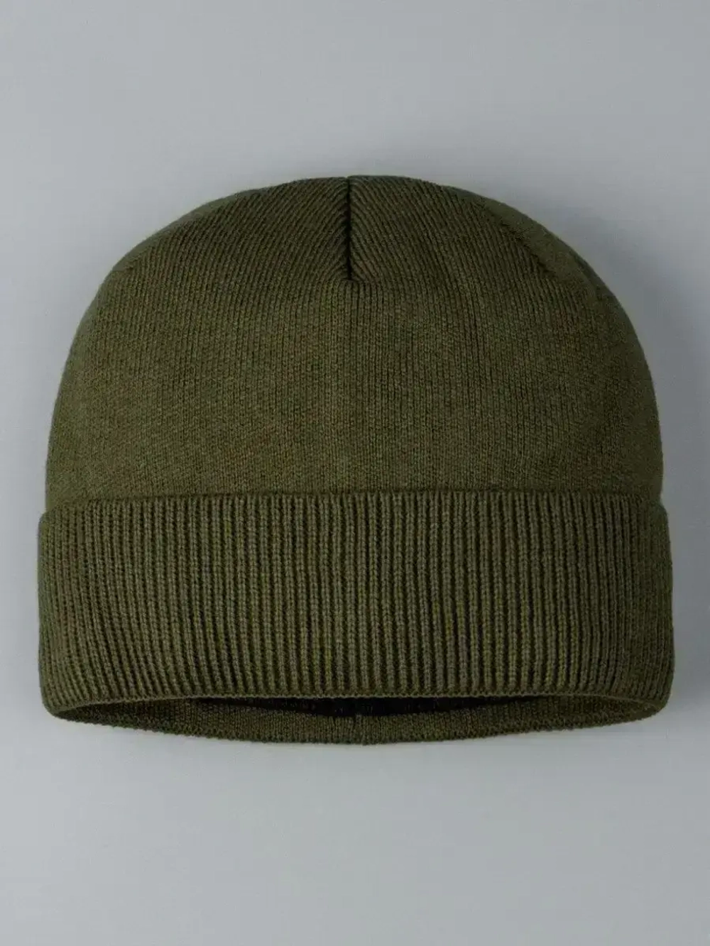 Шапка бини зимняя вязаная