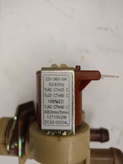 Клапан подачи воды для стиральной машины Samsung DC62-00024L б/у