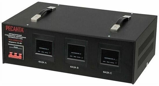 Стабилизатор напряжения РЕСАНТА АСН-4500/3