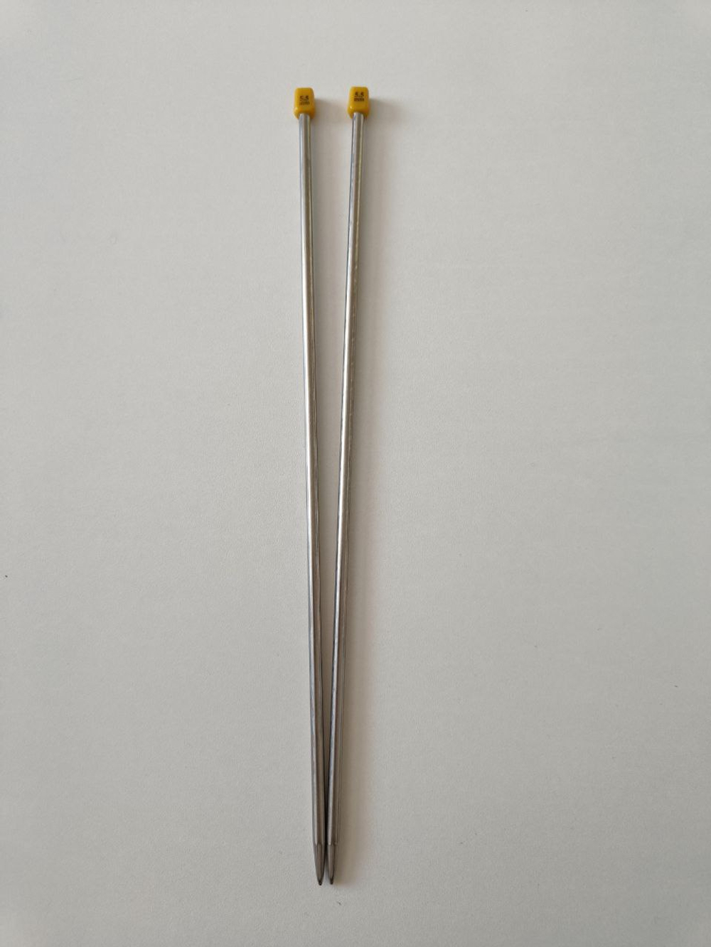 Спицы прямые, 5,5 мм. длина 35 см
