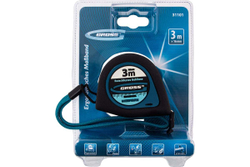 Рулетка 3 м x 16 мм GROSS Ergonomisch 31101