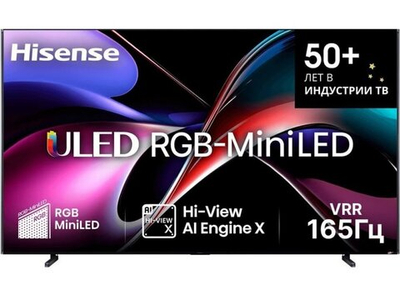 RGB Mini-LED телевизор Hisense 116UXS 4K Ultra HD