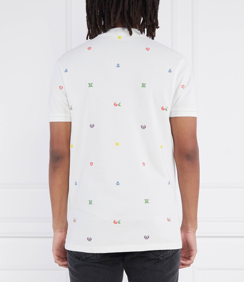 Поло Kenzo - белый(FD55PO0054PU)