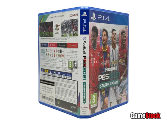 PS4 PES 2021: Pro Evolution Soccer 2021 (Б/У, Русские субтитры, CUSA-18740)