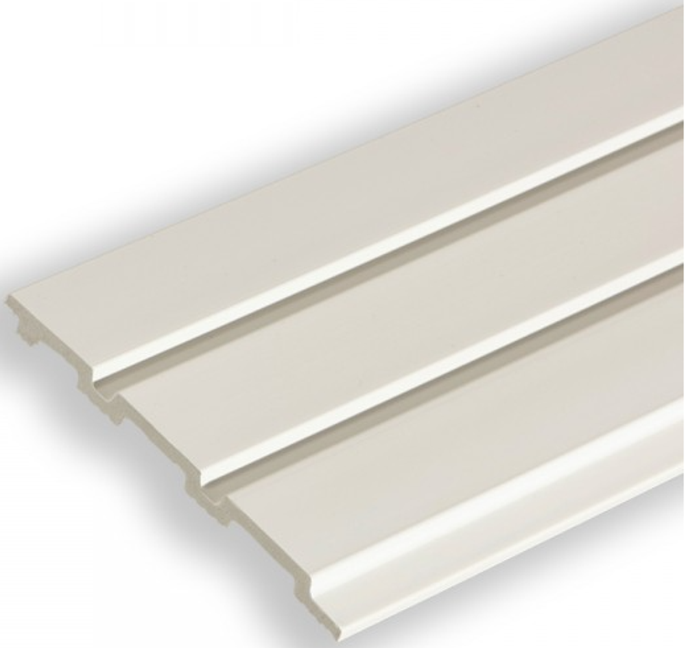 Панель декоративная 3D полистирол Грейс 120х2800мм Белая (10шт/уп)