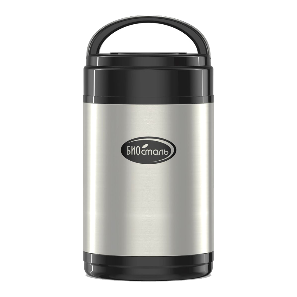 Термос для еды Biostal (2 литра) с 3-мя метал.контейнерами