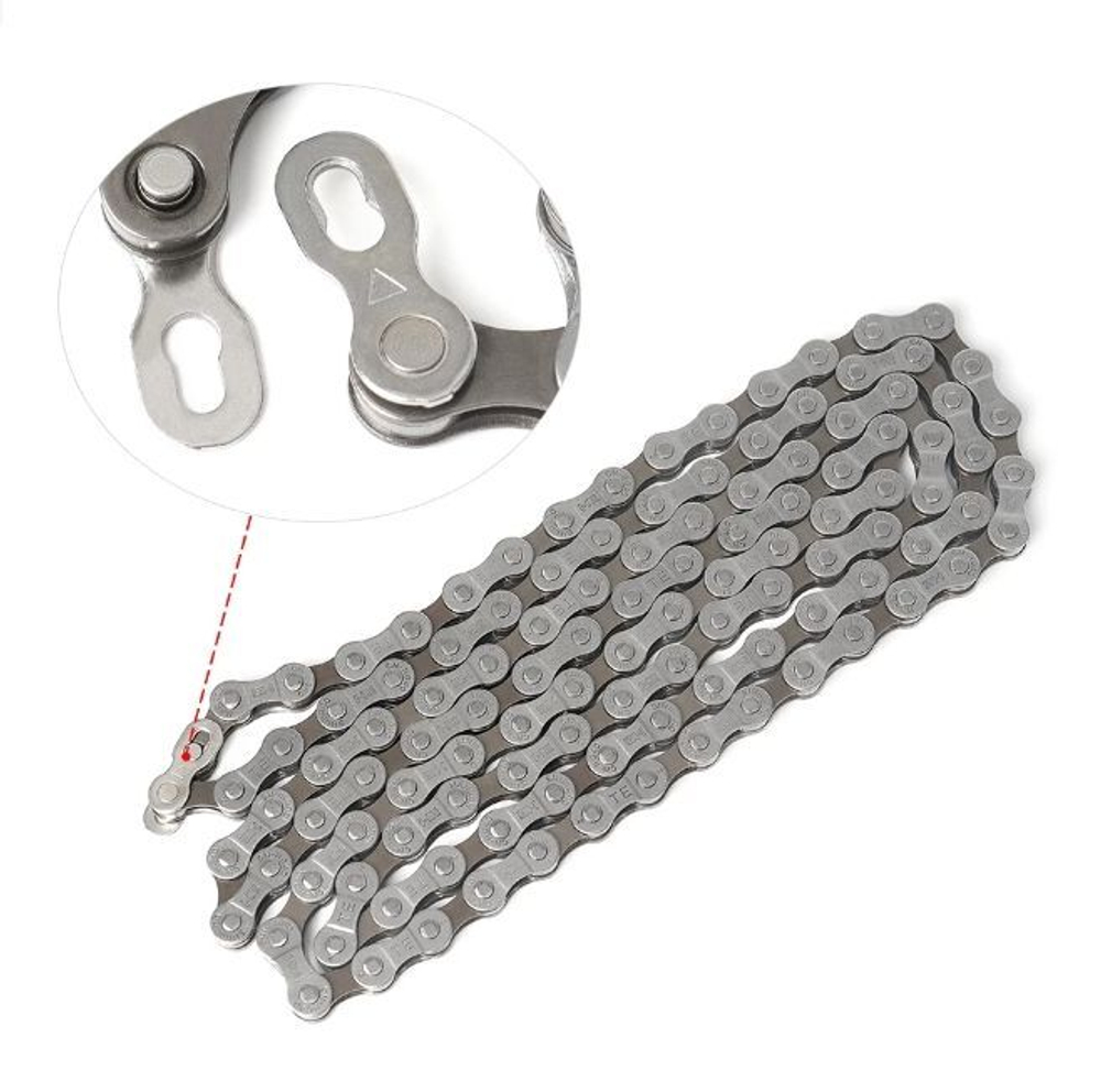 Цепь велосипедная Shimano CN-HG40, 116 звеньев, 8/7/6 скоростей, замок