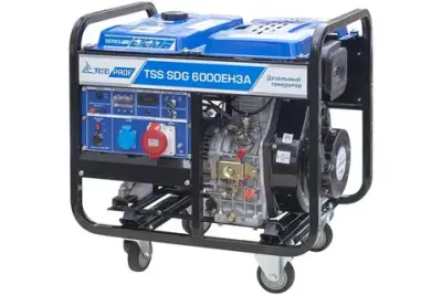 Дизельный генератор (6 кВт) TSS SDG 6000 EH3A