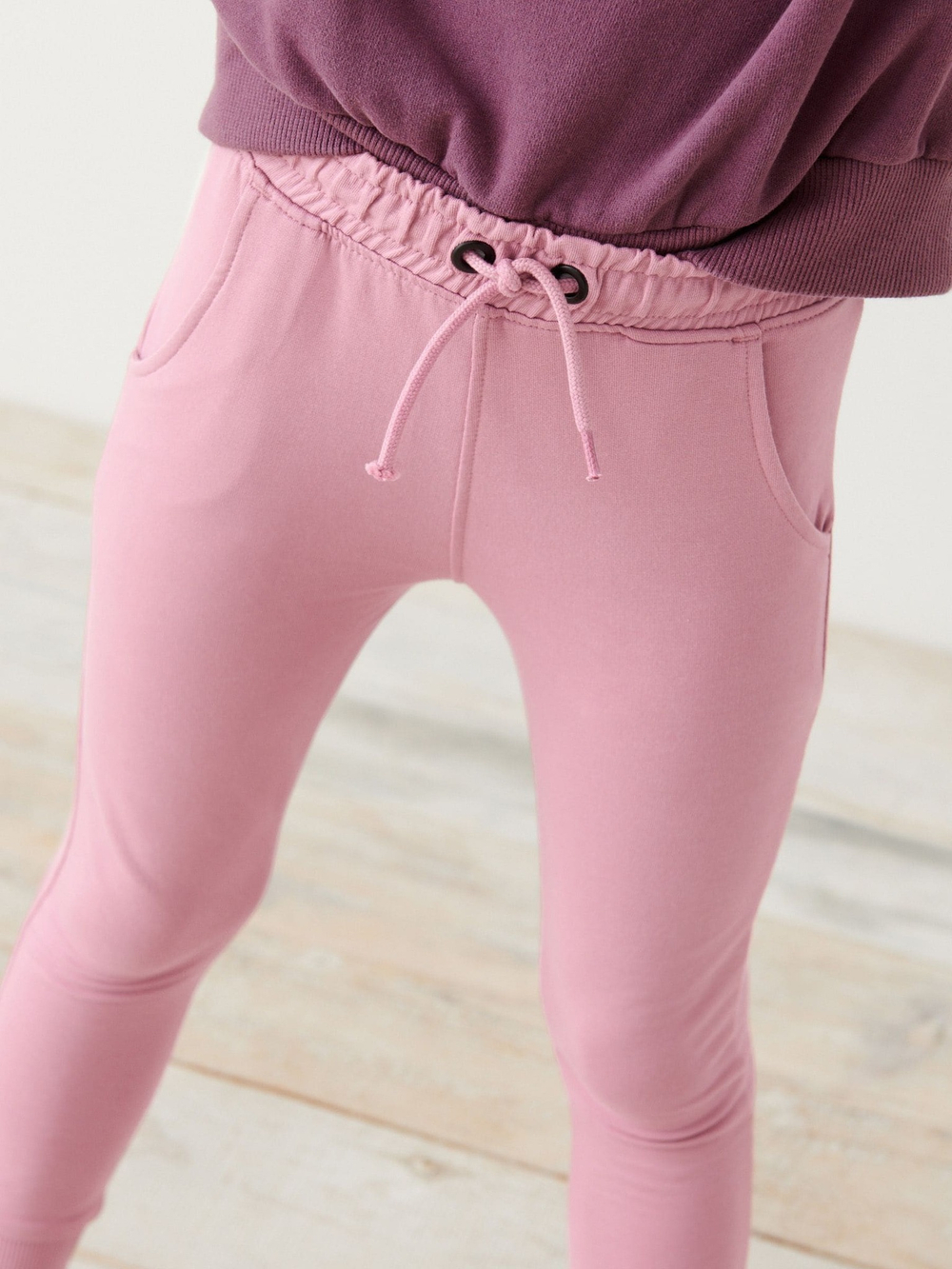 Джоггеры для девочки Next A83-345, Розовый