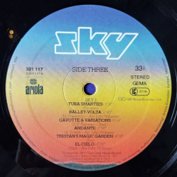 Винтажная виниловая пластинка LP Sky 2 (Germany 1980) Sahara