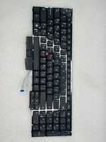 Клавиатура для ноутбука Lenovo E530 раскладка - русская, без подсветки, черная (04W2503), оригинал