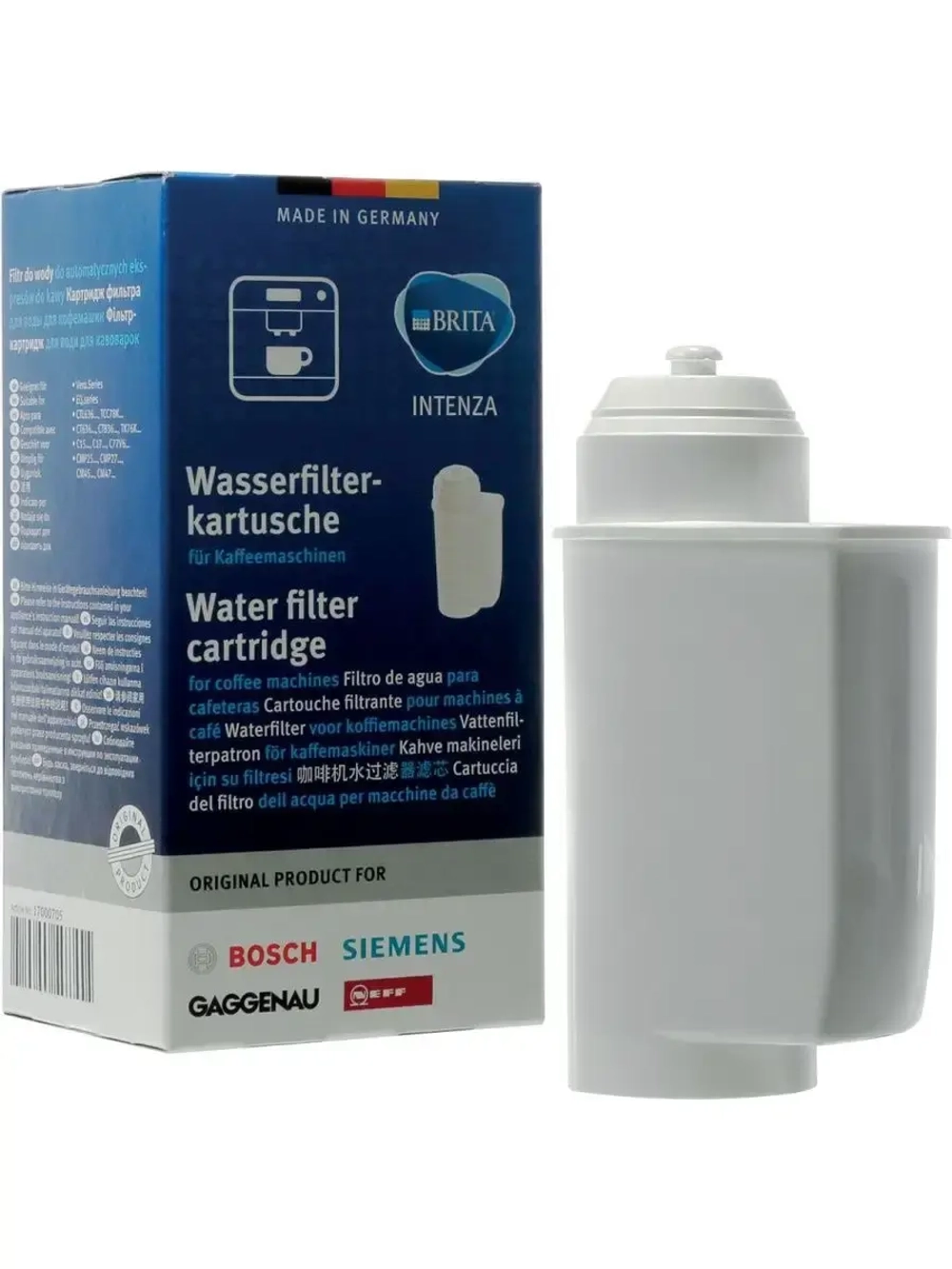 Фильтр для воды BRITA для кофемашины 17000705 (TZ70003, 00575491)