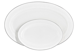 Обеденный сервиз Anna Lafarg Emily Айвори 27 предметов на 6 персон