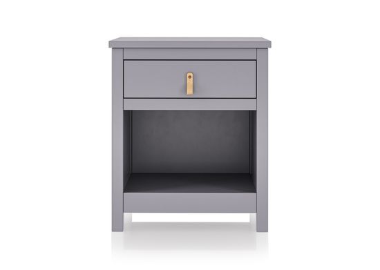 Тумба прикроватная Wood (серый)