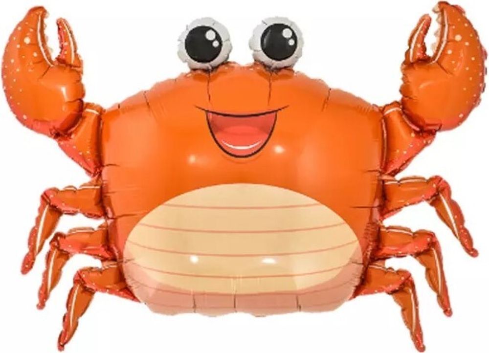 Шар (31''/79 см) Фигура, Джесси, Морской краб (НАДУВ ВОЗДУХОМ), 1 шт.