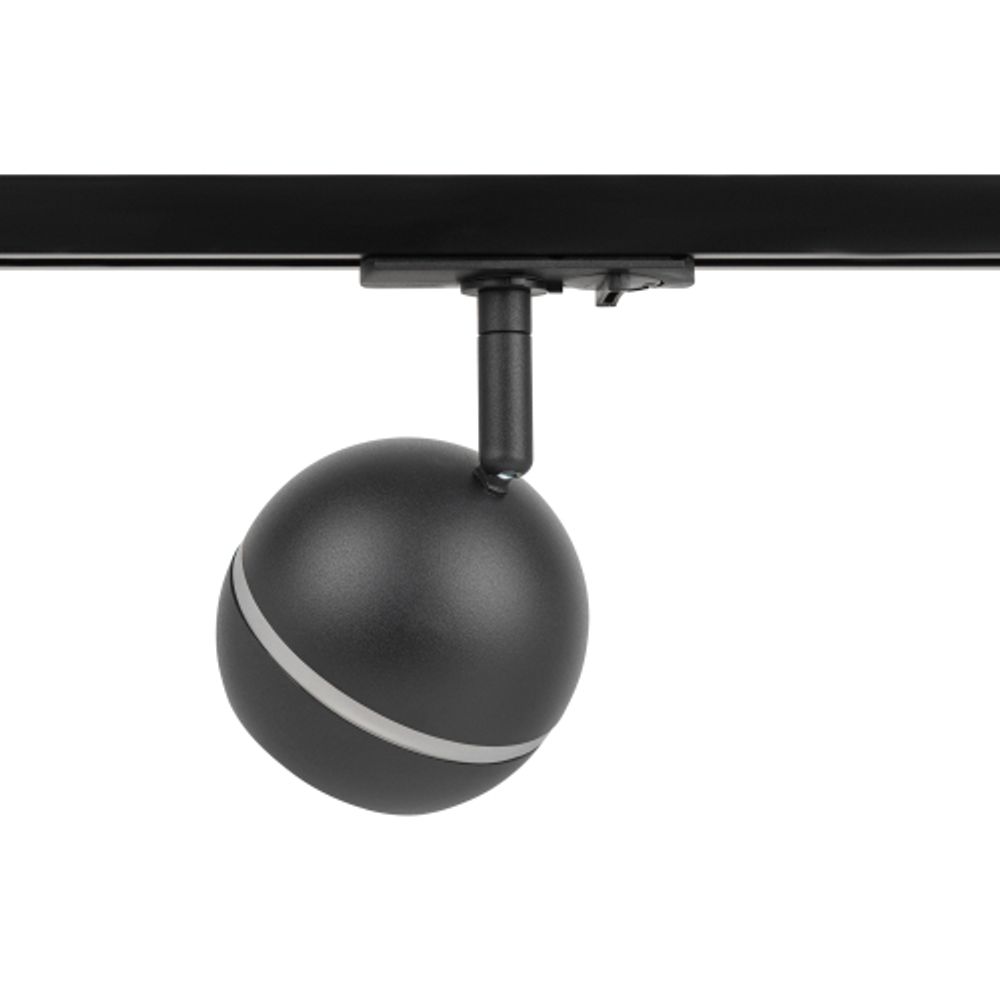 Трековый светильник однофазный ЭРА Round TR47-GX53 BK под лампу GX53 черный