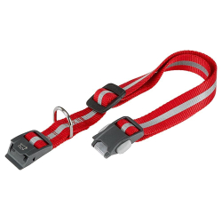 Ошейник Ferplast CLUB REFLEX C20/56 красный, со светоотражающей полоской