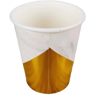 Набор бумажных стаканов «Стильный мрамор», 250 мл, 6 шт