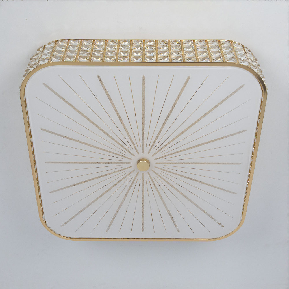 Citilux Портал CL324282 Люстра хрустальная Золото