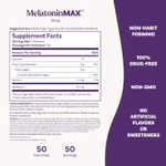 Антиоксидант Natrol Melatonin Max 10 мг 50 gummies