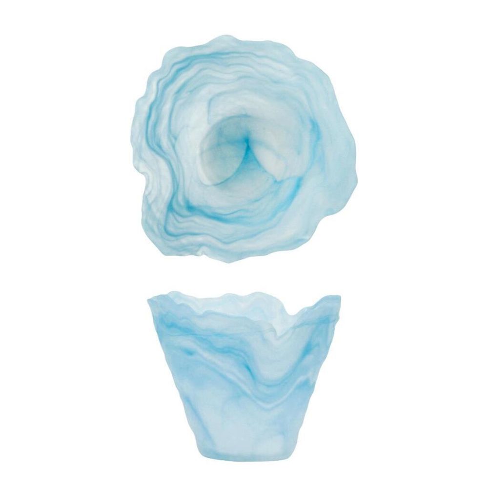 Салатник 800 мл d 16 см h13 см   конус матовое стекло P.L. Proff Cuisine [4]