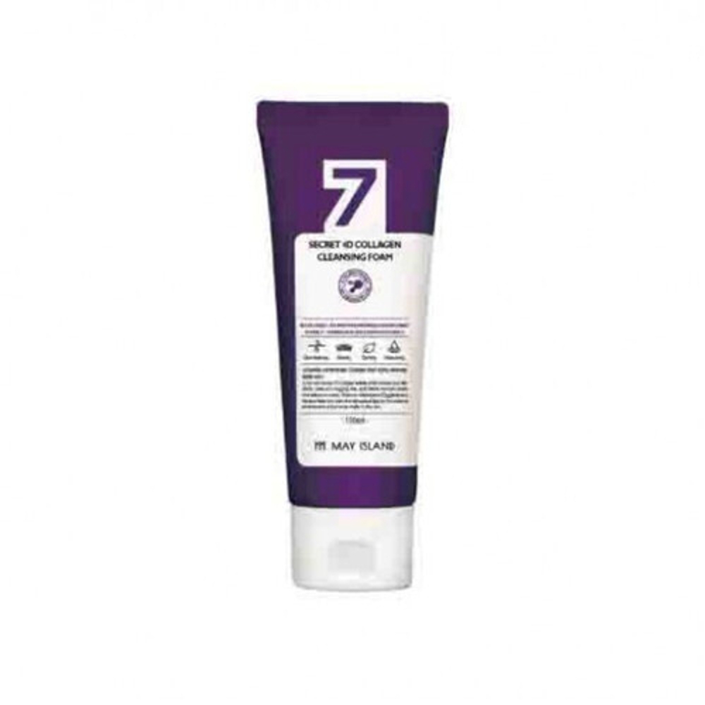 May Island Пенка с коллагеном - Secret 4d collagen cleansing foam, 150мл