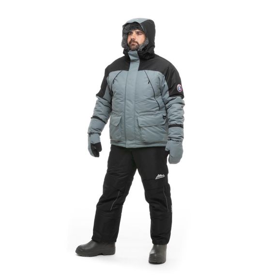 Костюм рыболовный Helios Чарыш Pro р. 46-48 / 176 серый