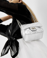 Сумка 743 01 серебряный