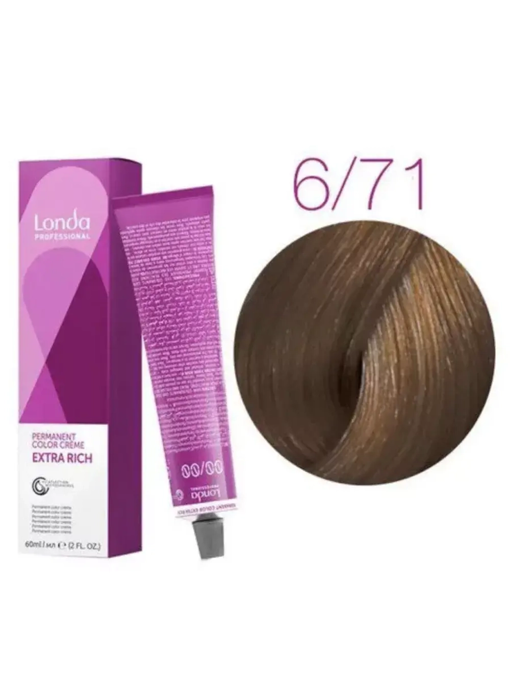 LONDA COLOR Стойкая крем-краска 6/71