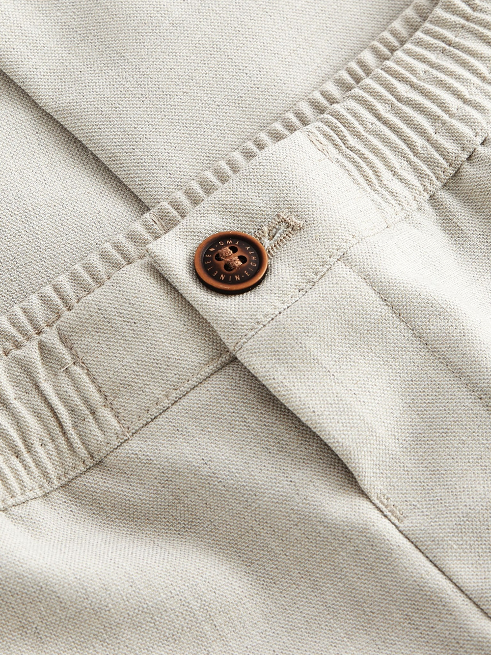 Брюки льняные для мальчика Next N37-587, Бежевый