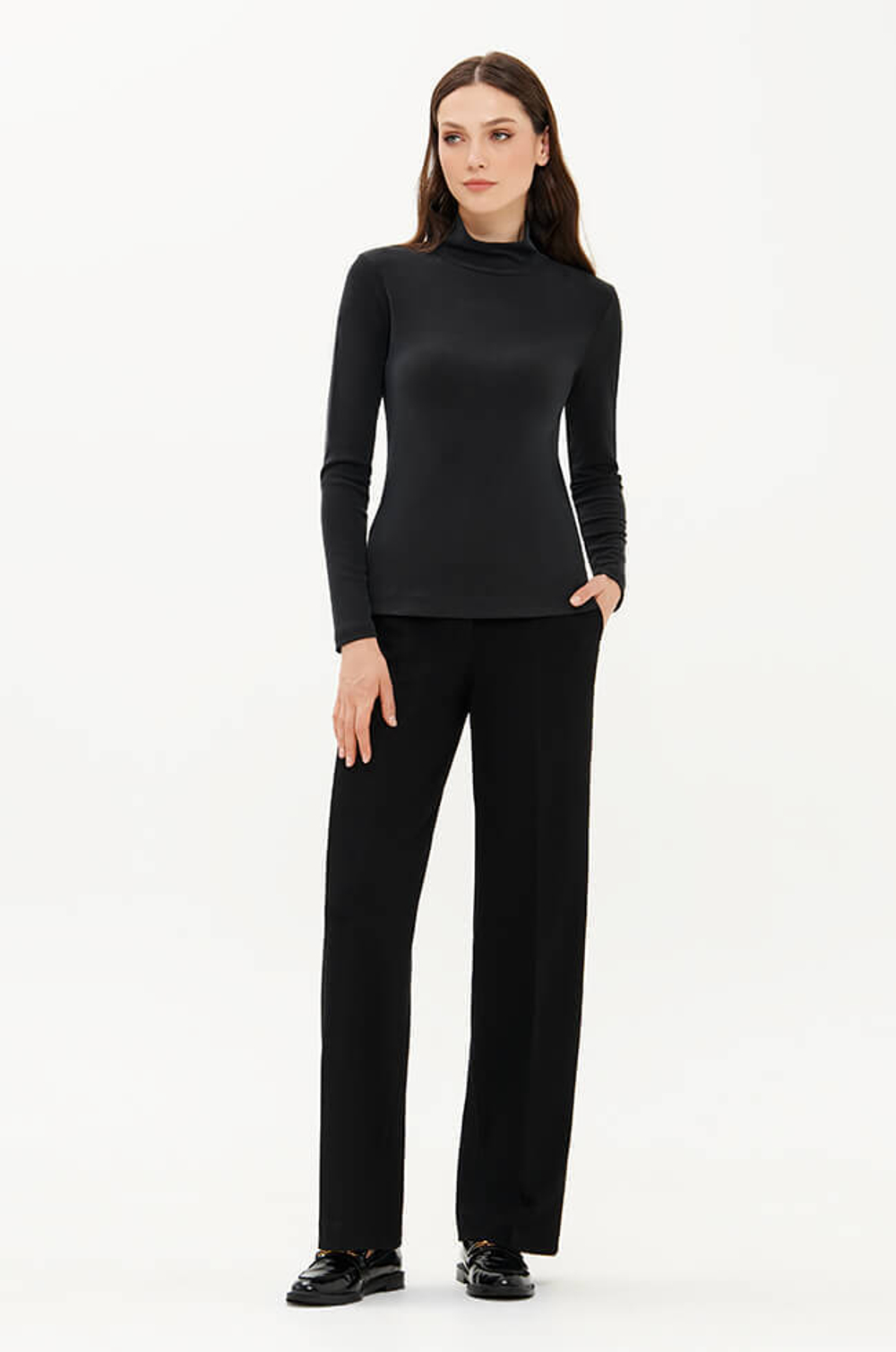 23340 Водолазка женская (черный)