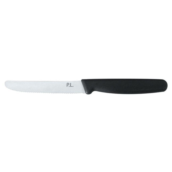 Нож   для масла 16 см волнистое лезвие черная ручка P.L. Proff Cuisine