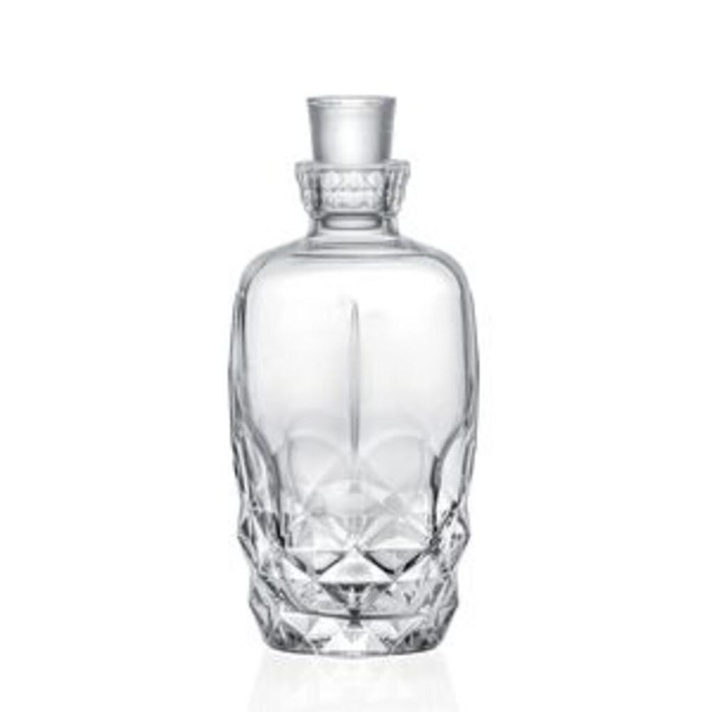 Графин 1,1 л штоф с крышкой хр. стекло d 10,1 см h25,1 см   RCR [1]