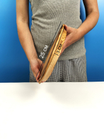 Доска подставка под пиццу деревянная