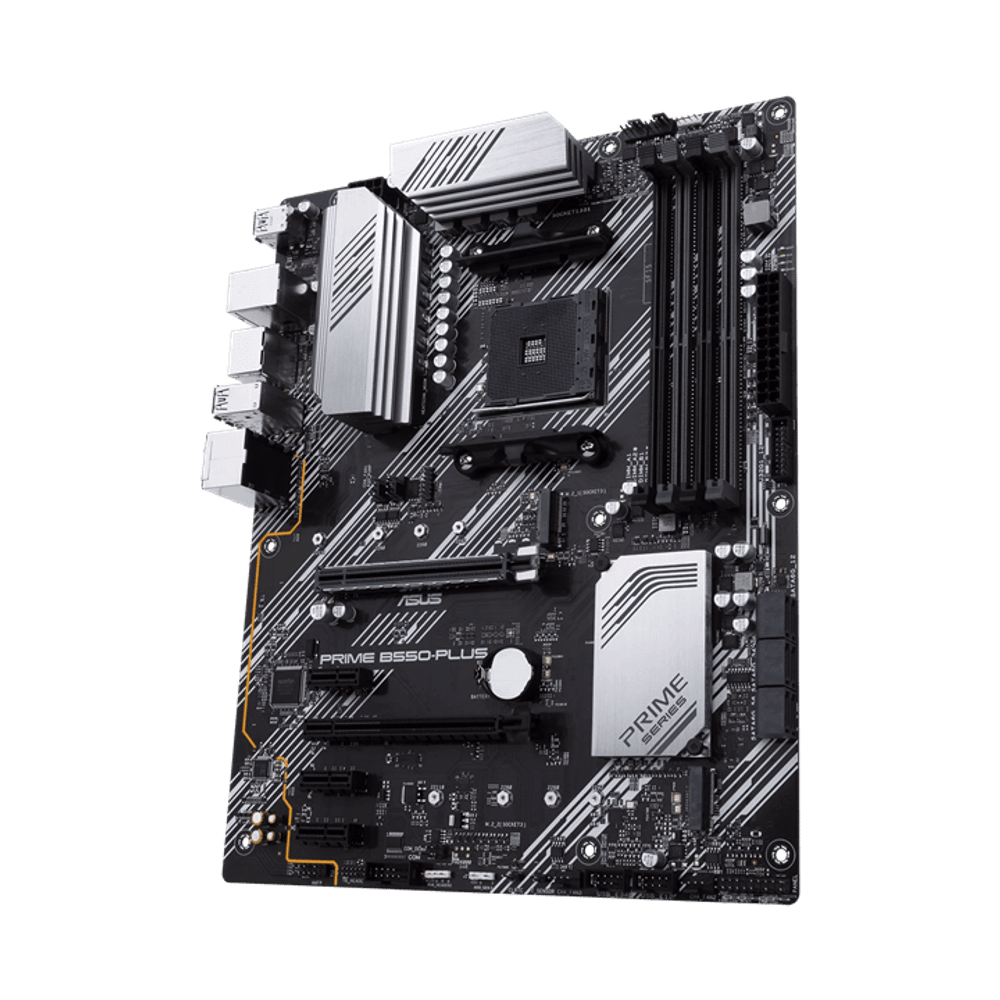 Материнская плата ASUS PRIME B550-PLUS AM4 4xDDR4 6xSATA 2xM.2 HDMI DP ATX