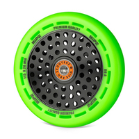 Колесо HIPE wheel для самоката 115 мм черный/зеленый