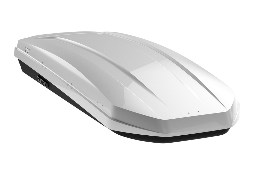 Автобокс на крышу LUX MAJOR  (460 литров) белый глянцевый