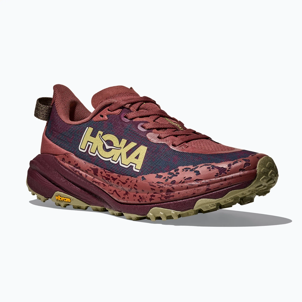 Женские кроссовки для бега HOKA Speedgoat 6 rouge/black cherry