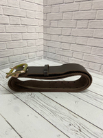 Офицерский ремень / коричневый