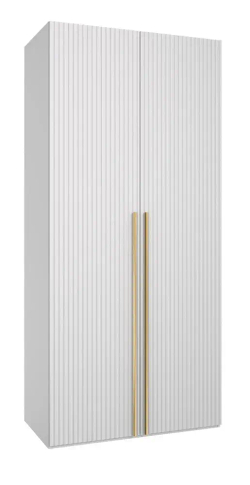 Шкаф для одежды Аляска 2х дверный, белый