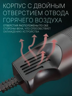 Фен строительный для термоусадки