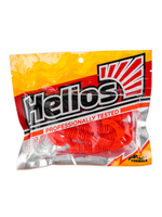 Твистер Helios Din 3,11"/7,9см Electric green 6шт. (HS-33-007)