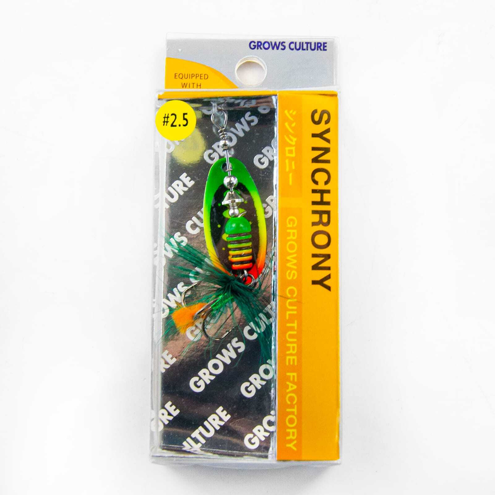 Блесна вращающаяся 2.5" (реплика Synchrony)
