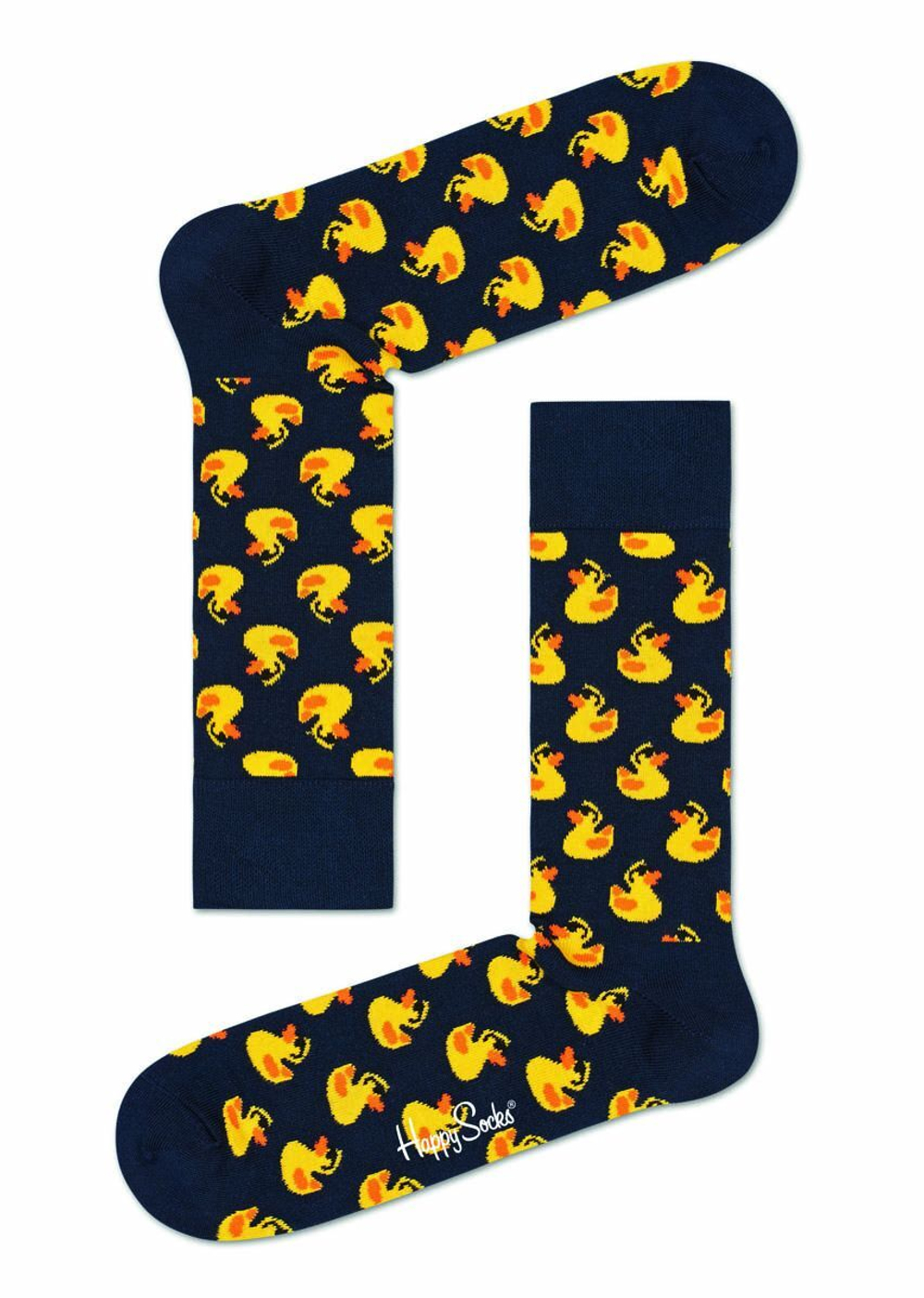 Носки унисекс Rubber Duck Sock с резиновыми уточками (Размер: 25) (Цвет: фиолетовый)