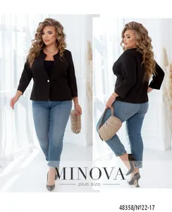 Пиджак 22-17-Черный Minova