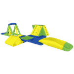 Надувной мини-аквапарк на воде «Аквапорт» 18×11×3 м